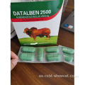 Tableta de albendazol 300 mg Uso veterinario Anthelmintic Drug